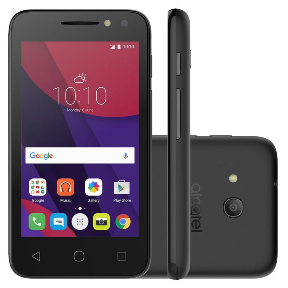 CELULAR  ALCATEL 4034E PIXI4 PRETO