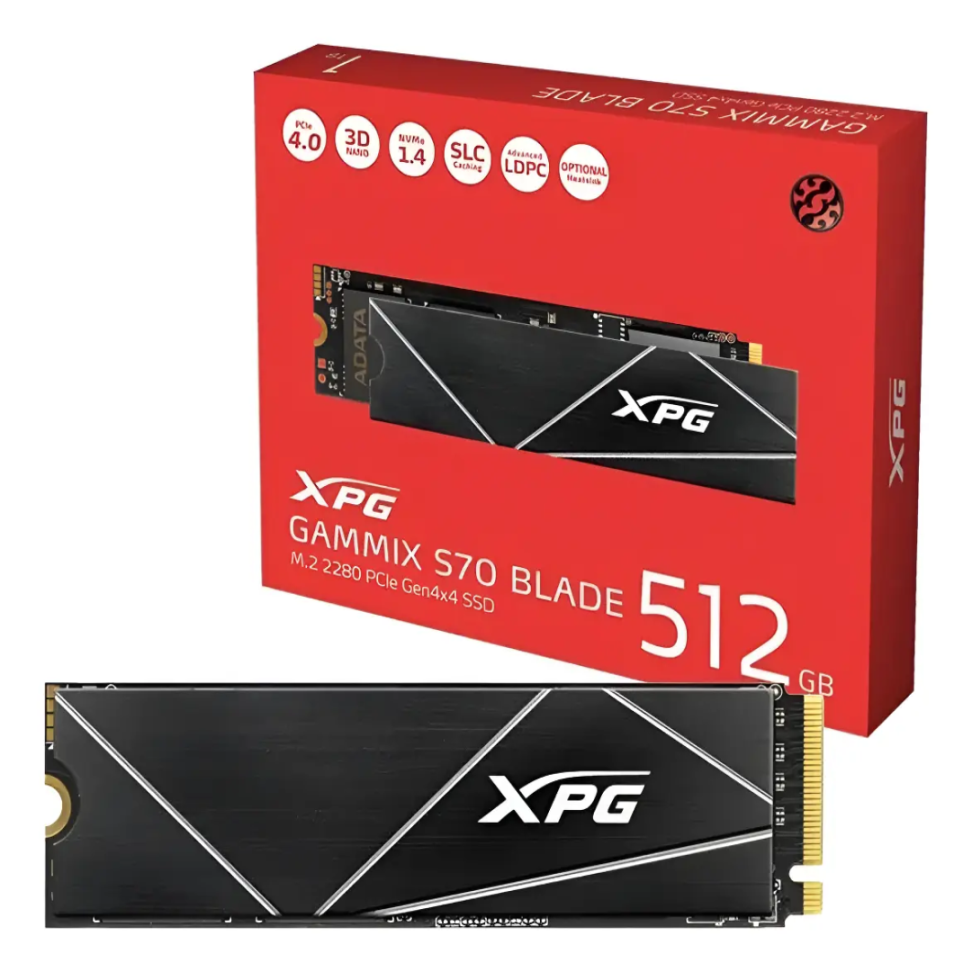 SSD XPG S70 BLADE 512GB PARA PC E PS5 AGAMMIXS70B-