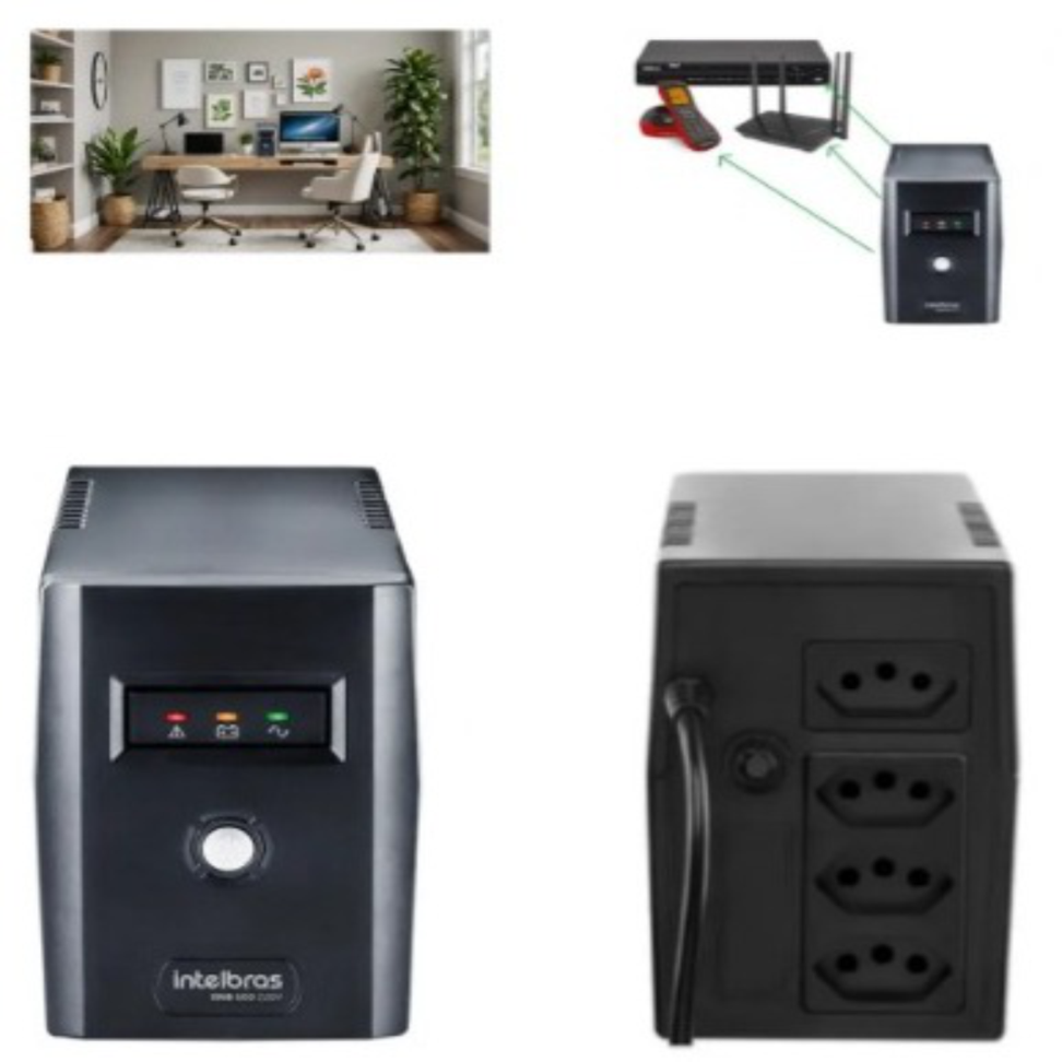 NOBREAK INTELBRAS 600VA 220V 4822005