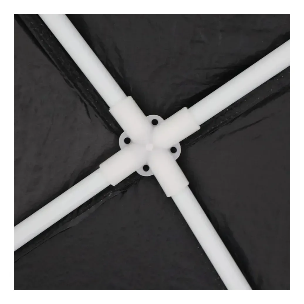 TENDA GAZEBO 3 M X 3 M DOBRAVEL - ALUMINIO - PRETO - #3