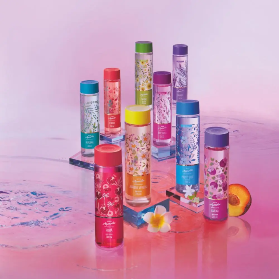 AVON BODY SPLASH AQUAVIBE JASMIN E VERBENA 300 ML