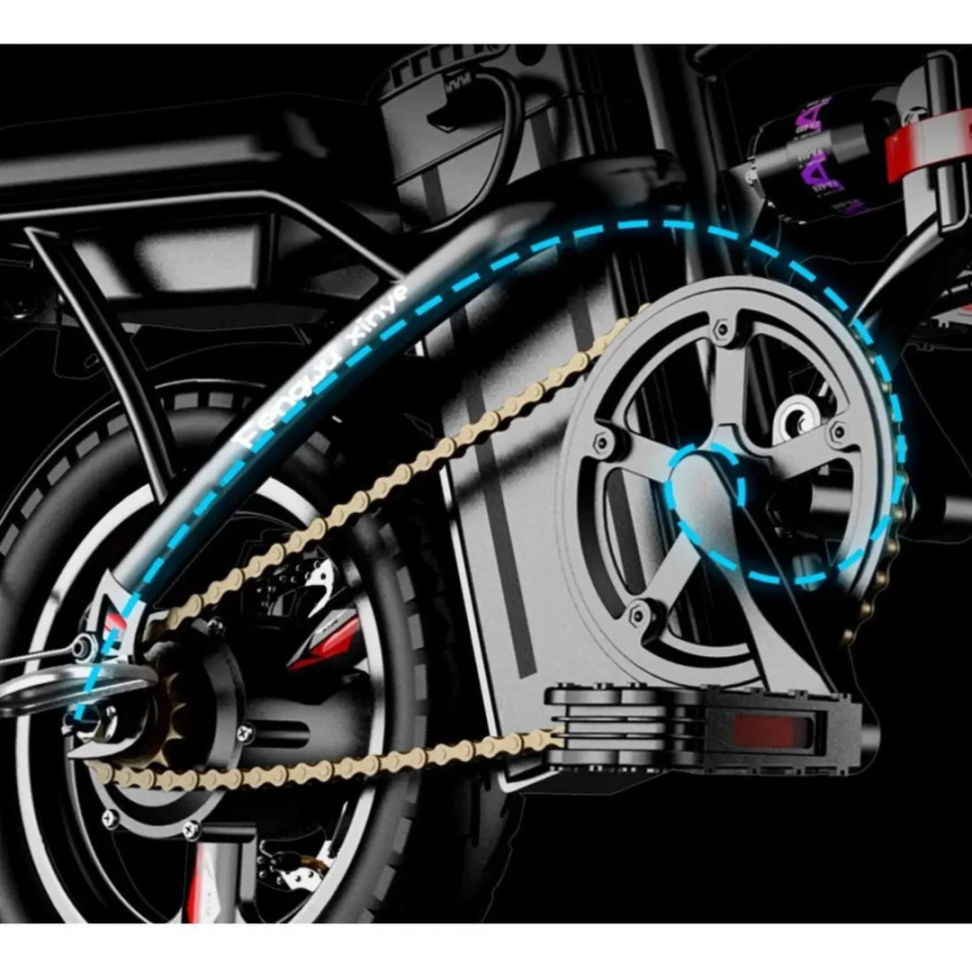 BICICLETA ELETRICA SCOOTER DOBRAVEL 400W W8