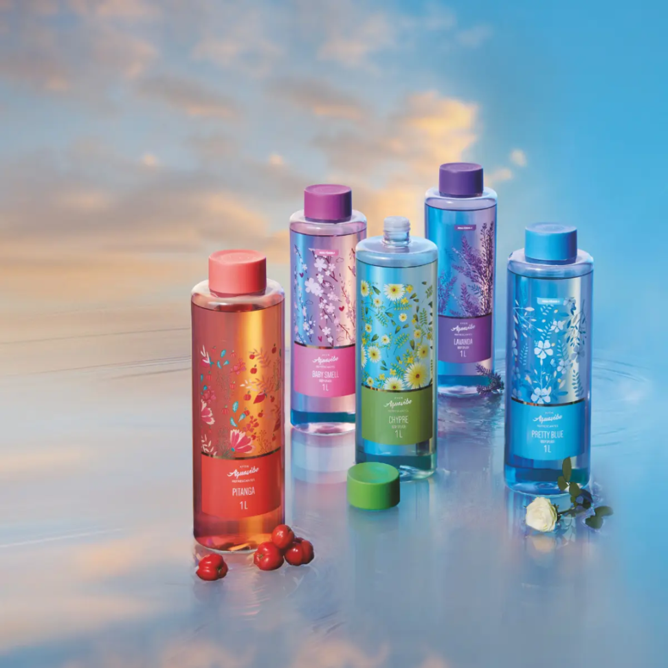 AVON BODY SPLASH AQUAVIBE BABY SMELL 1L