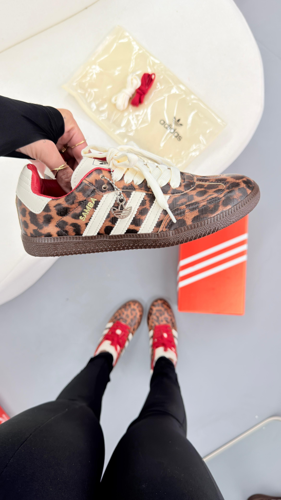 Adidas Samba Leopard
