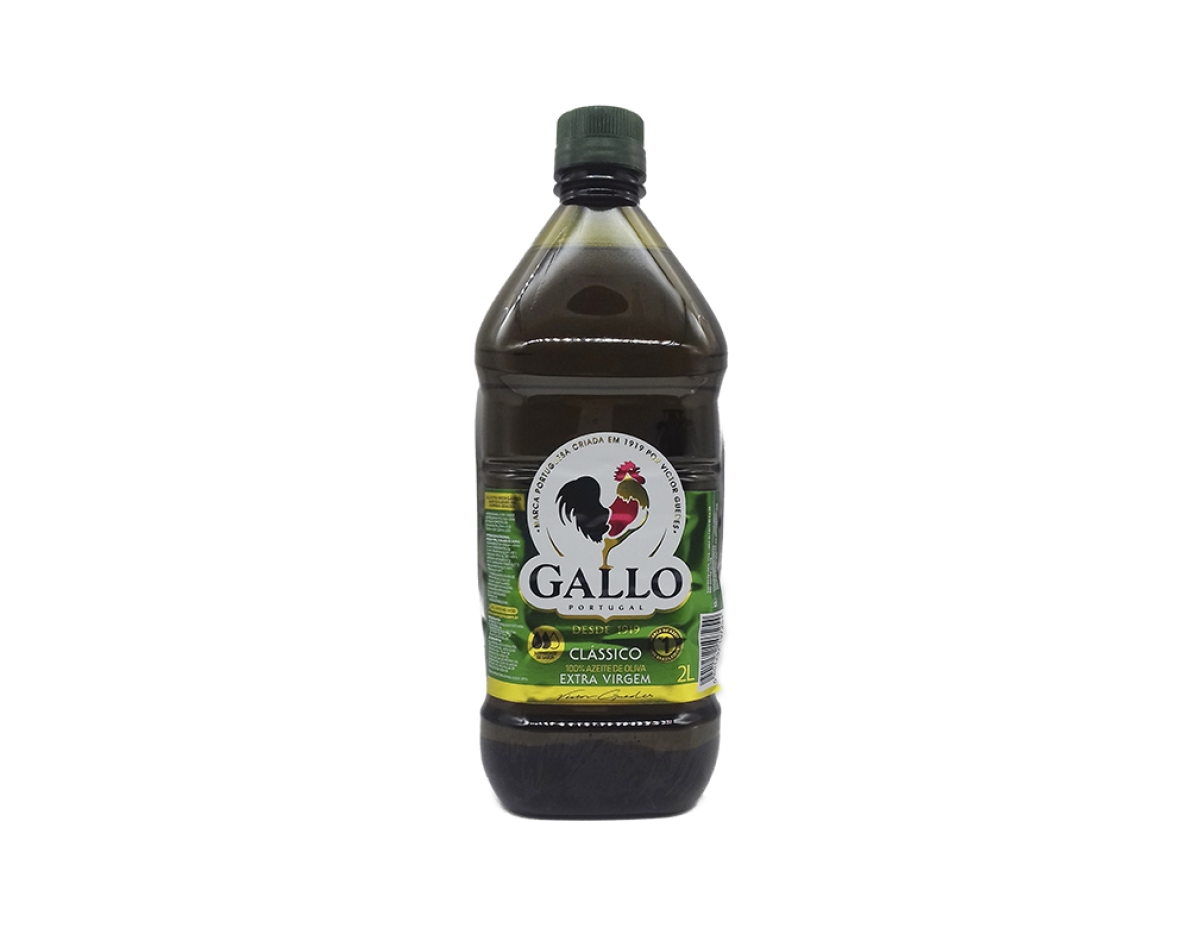 AZEITE DE OLIVA MÉDIO EXTRA VIRGEM GALLO 2 L (CX 6 GL)