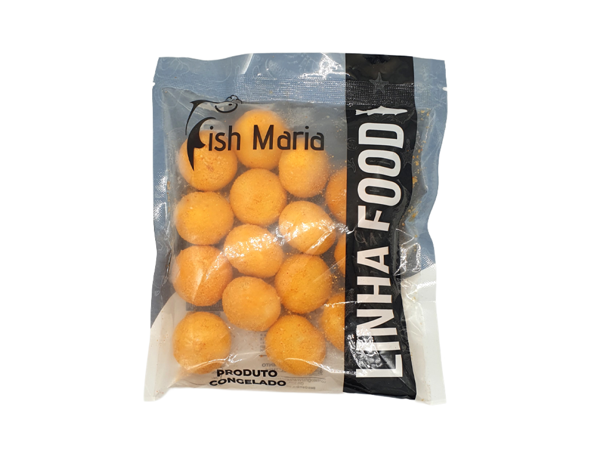 BOLINHO DE CAMARÃO COM CREAM CHEESE CONGELADO FISH MARIA 250 G