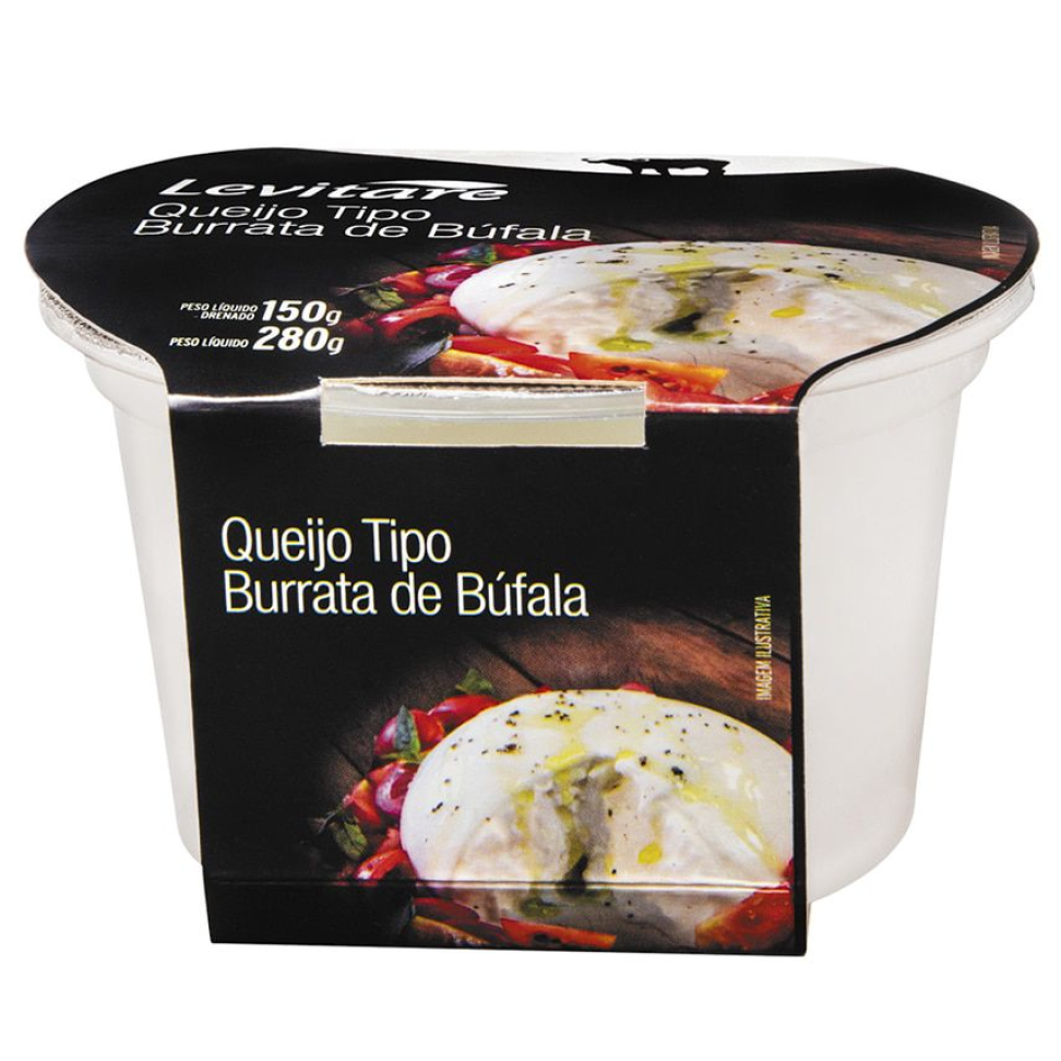 QUEIJO TIPO BURRATA DE BÚFALA LEVITARE 150 G