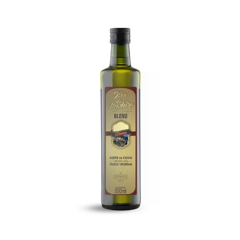 AZEITE COMPOSTO PREMIUM 60% OLIVA E 40% SOJA ILHA DA MADEIRA 500 ML