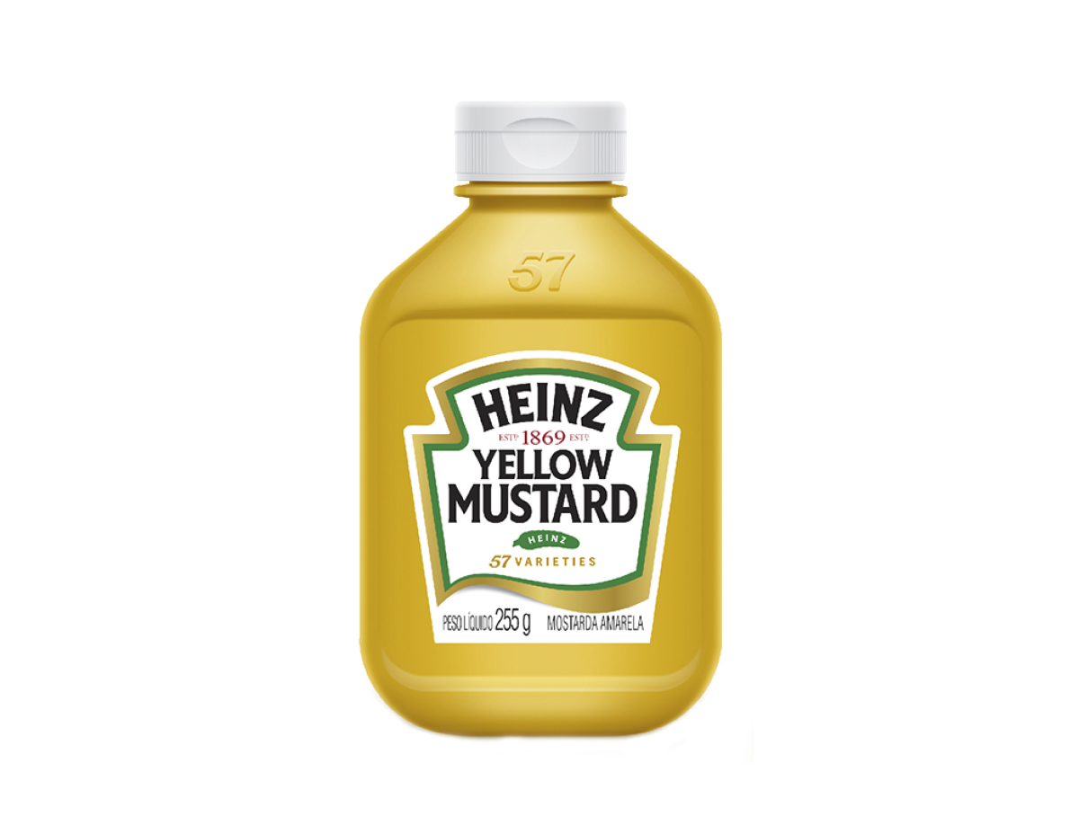 MOSTARDA AMARELA HEINZ 255 G