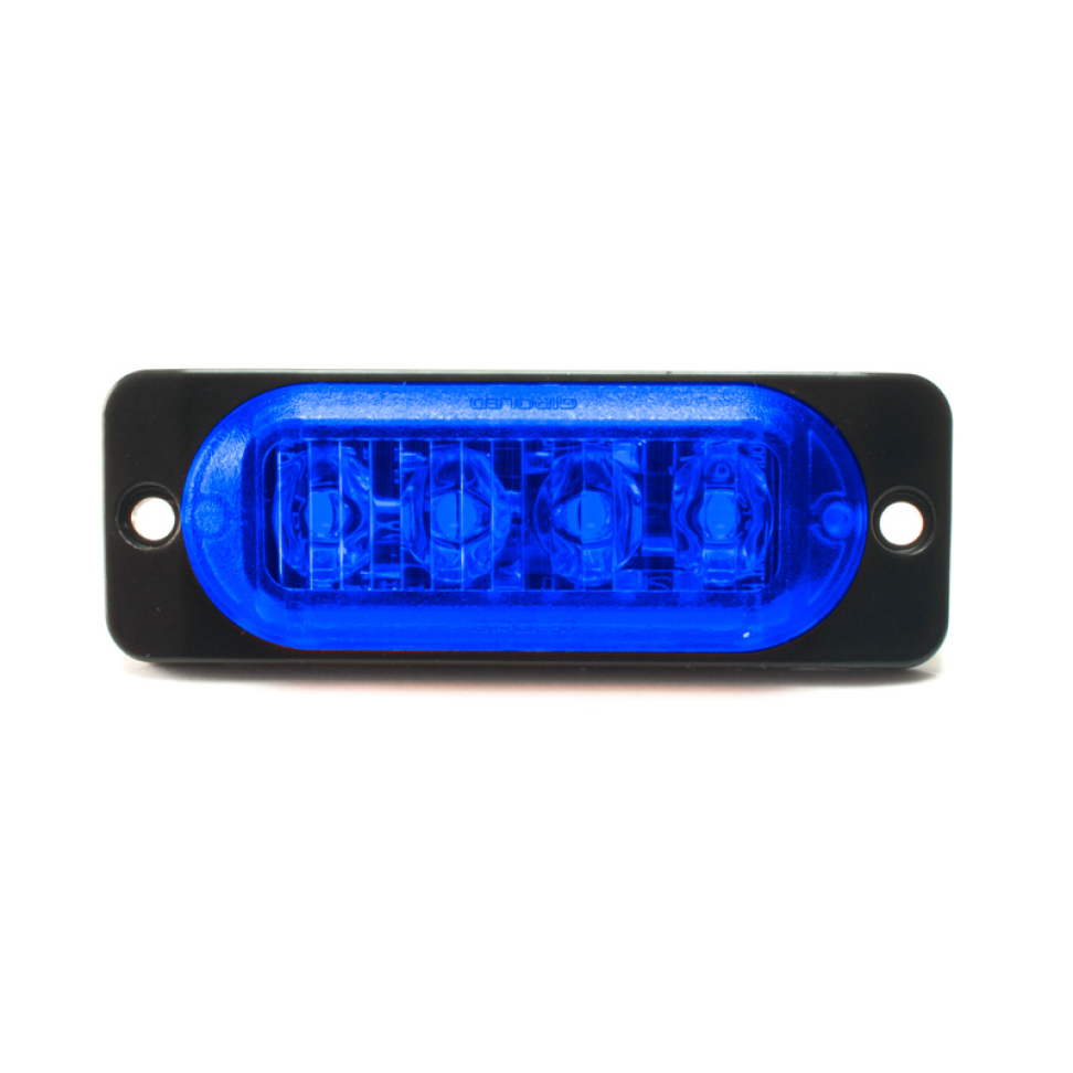 Sinaleira Lanterna 12v ou 24v Led SMD azul 2w