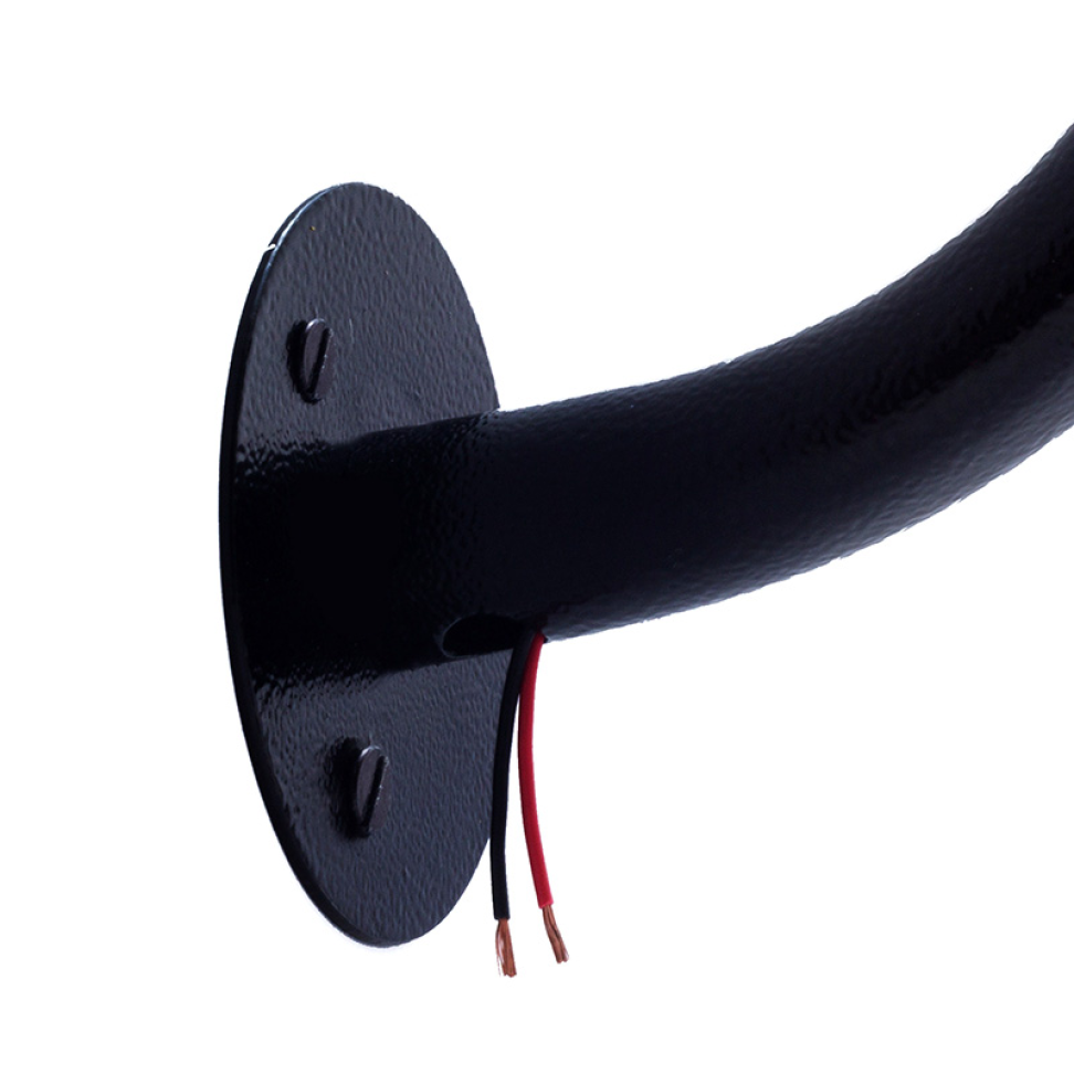 Giroled Giroflex redondo âmbar suporte parede 128 leds bivolt 110v 220v - #5