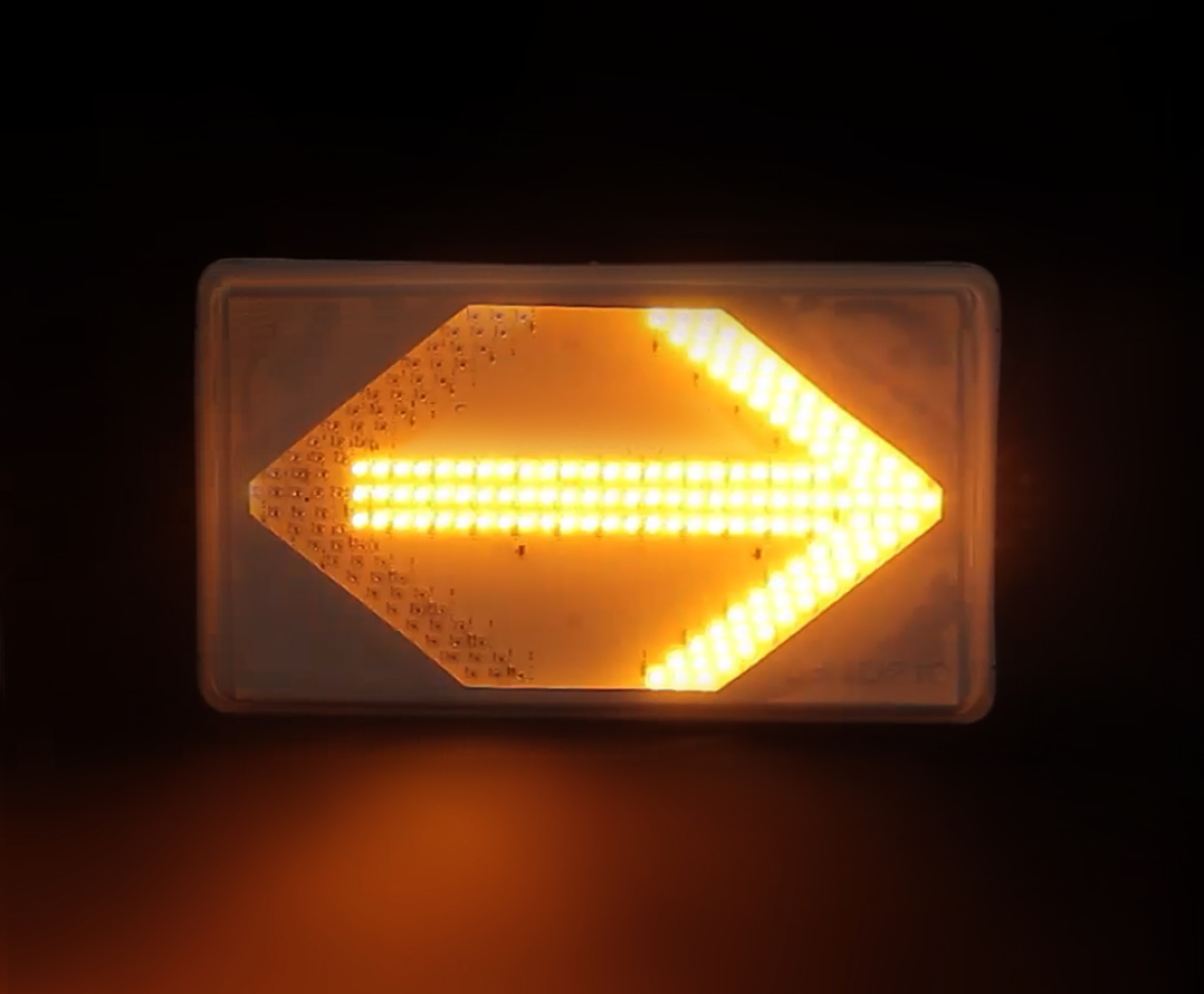 Conjunto de seta indicativa direcionador de tráfego 12v 24v - #4
