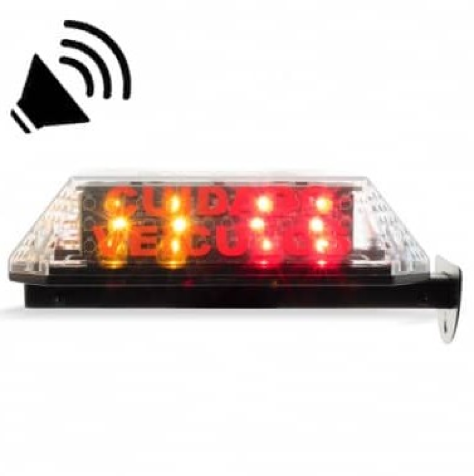 Sinalizador de Garagem Bivolt Bip Sonoro