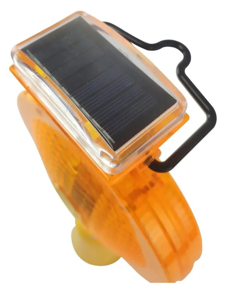 Sinalizador Solar Viário Cone Automático Sinalização Obra - #3