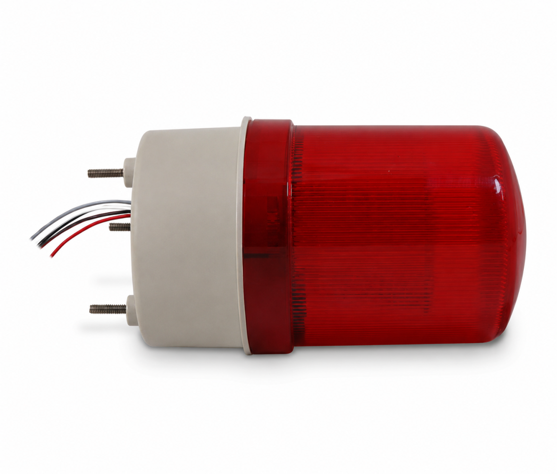 Giroflex 4 em 1: 12v 24v 110v/220v fixação parafuso vermelho Buzzer - #5