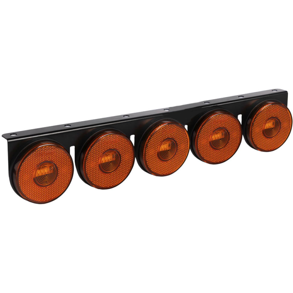 Lanterna Led 85mm 5 Marias Caminhão Carreta 12v 24v