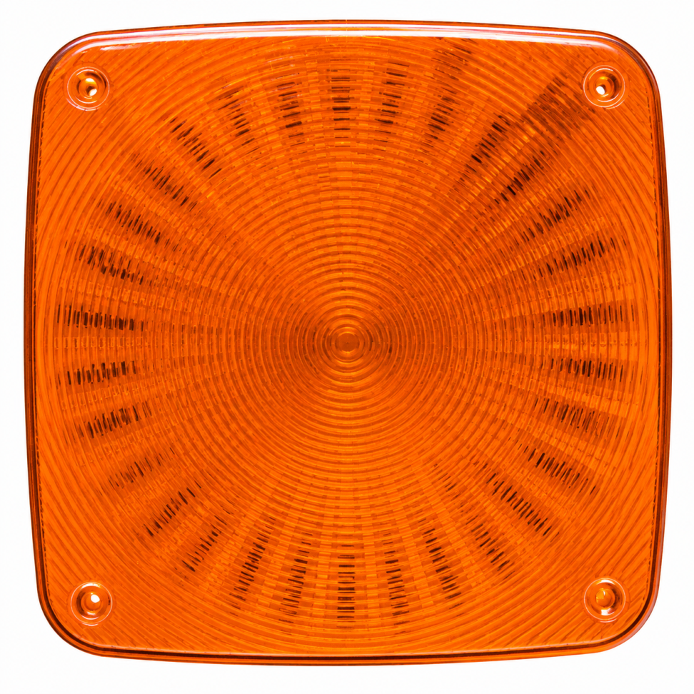 Lanterna lateral 12v 180 leds SMD laranja âmbar