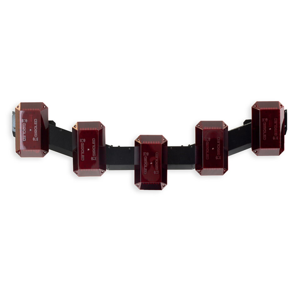 Giroflex Arco Asa 12v Vermelho - #4