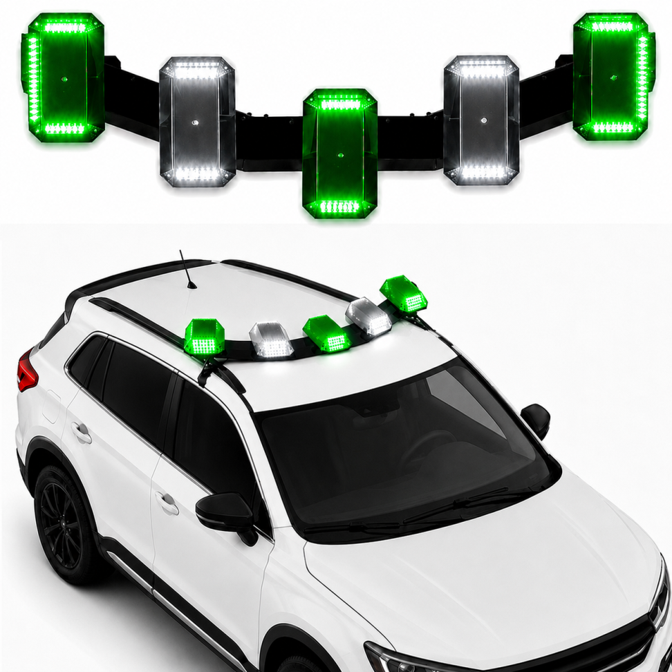 Giroflex Arco Asa 12v verde e branco