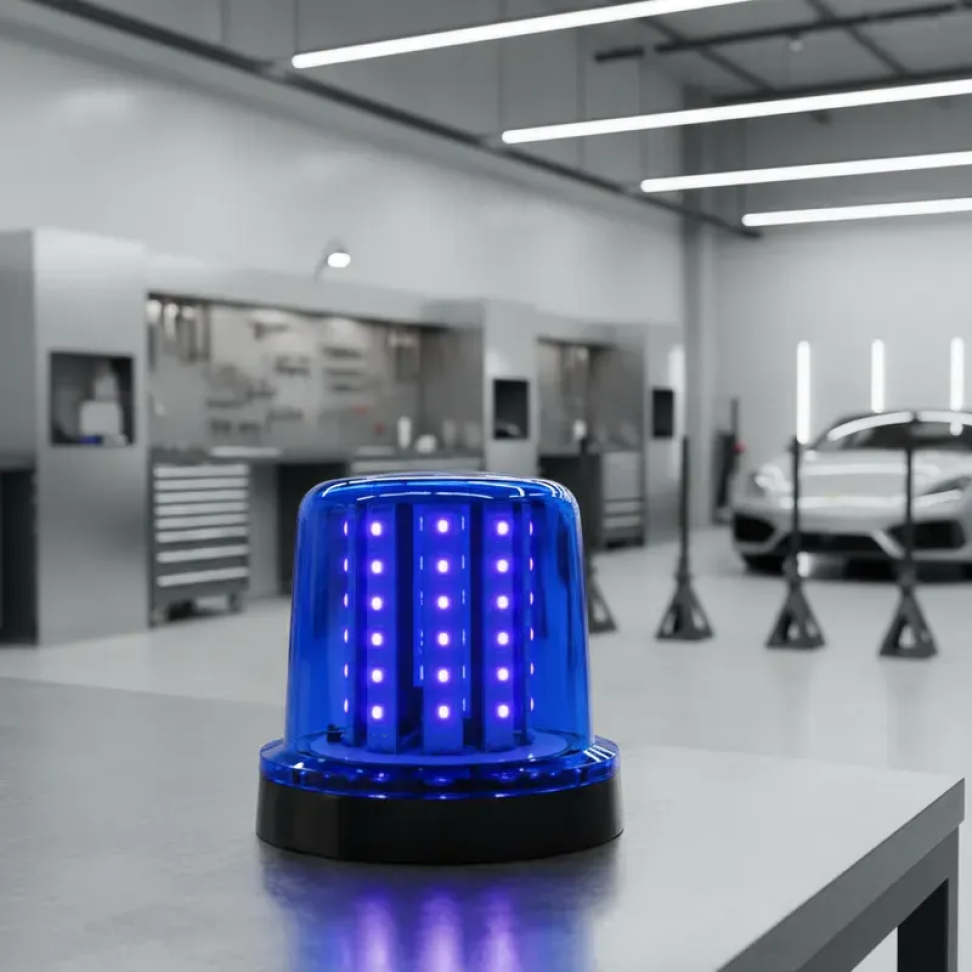 Giroflex fixação parafuso azul 54 leds bivolt 12v 24v - #3