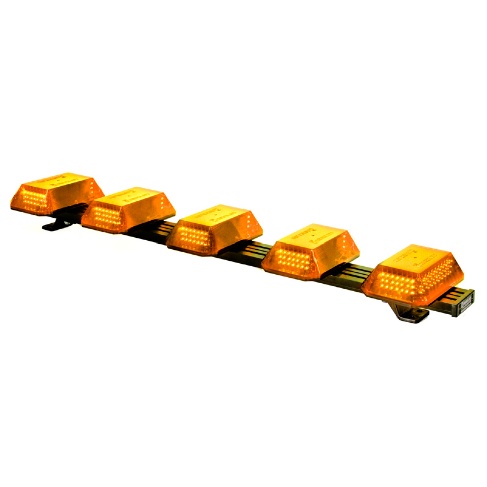 Giroflex 1.0mt 5 cúpulas 180 leds 12vcc âmbar engate rápido - #4