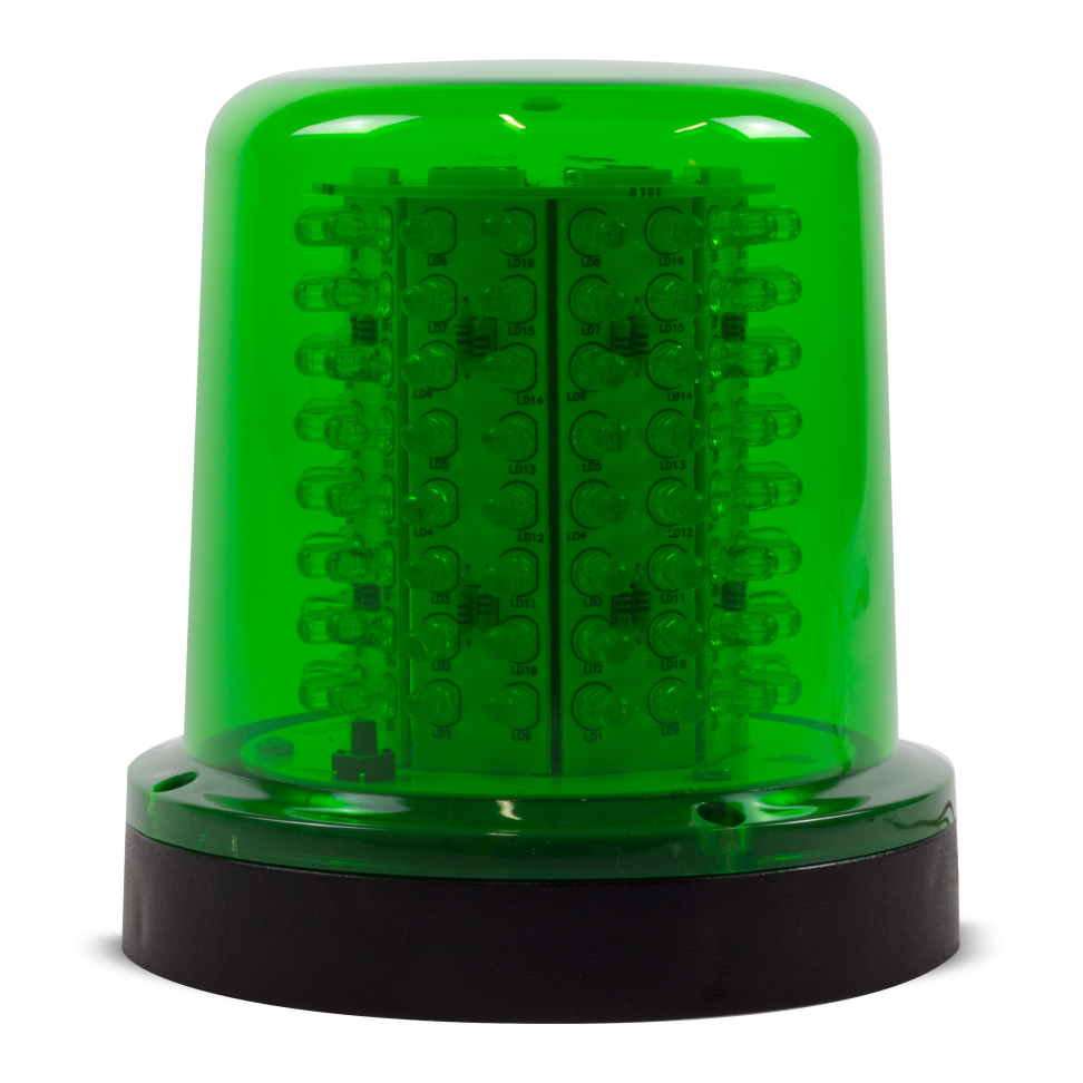 Giroled Giroflex verde 128 leds bivolt 110/220v com imã