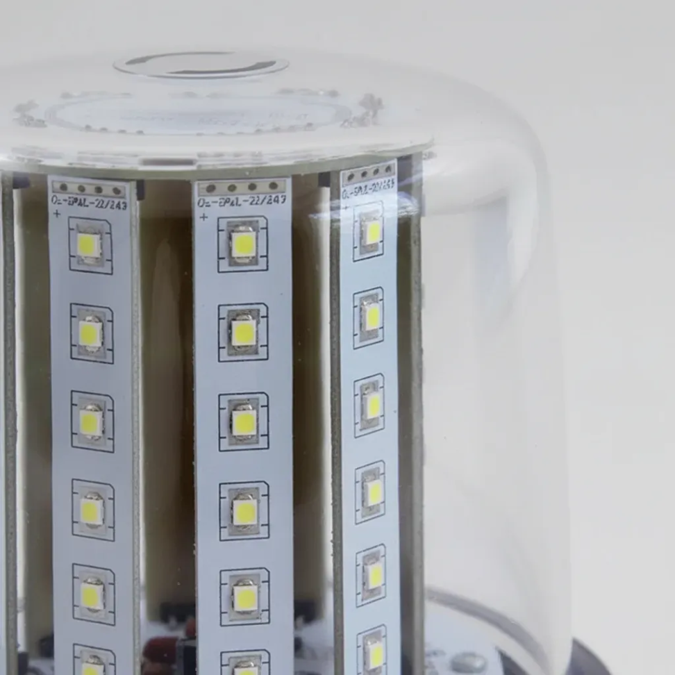 Giroflex imã e plug bivolt 12v 24v 54 leds branco - #3
