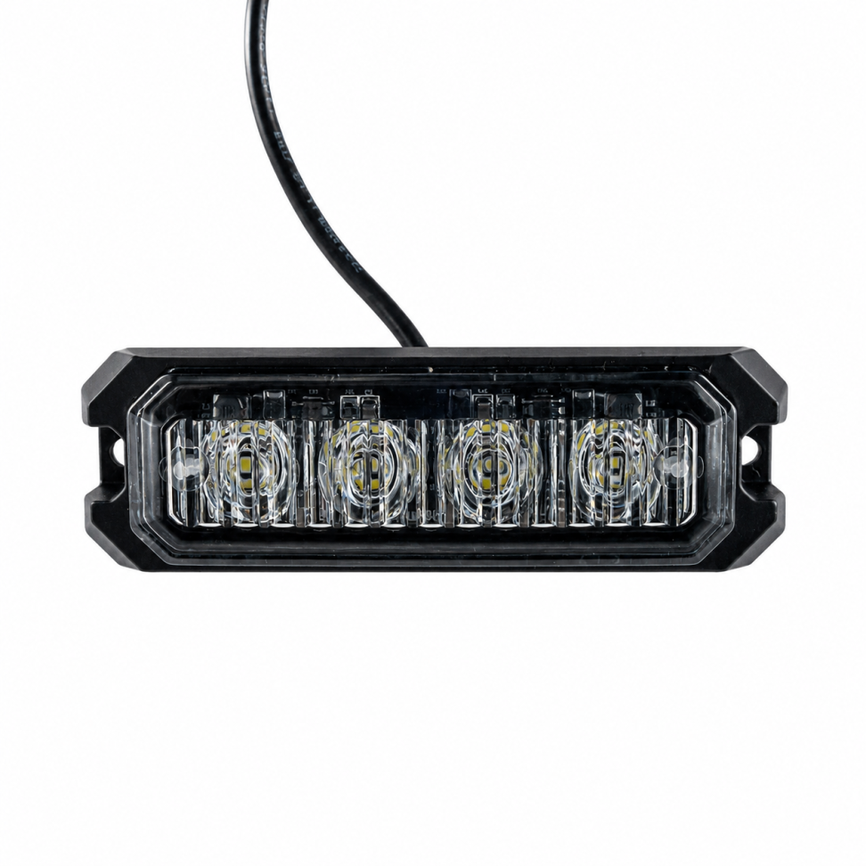 Par de Estrobo bivolt led branco bivolt 12w - #4