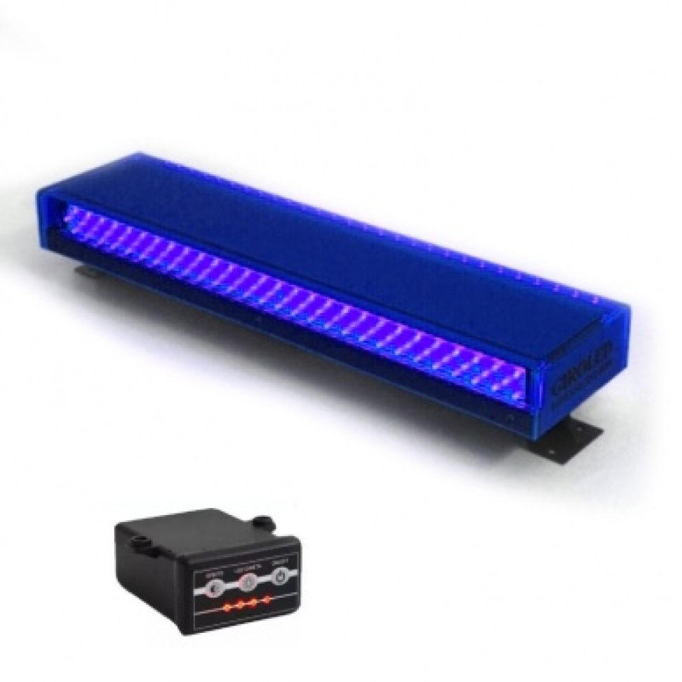 Giroled Giroflex sinalizador barra 60cm 12v Azul