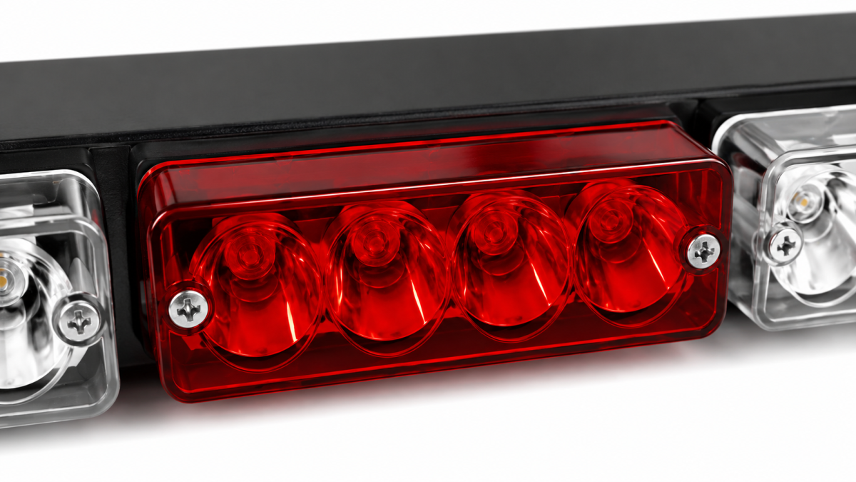 Barra linear traseira ambulância 12v com 10 sinaleiras luz de embarque - #3