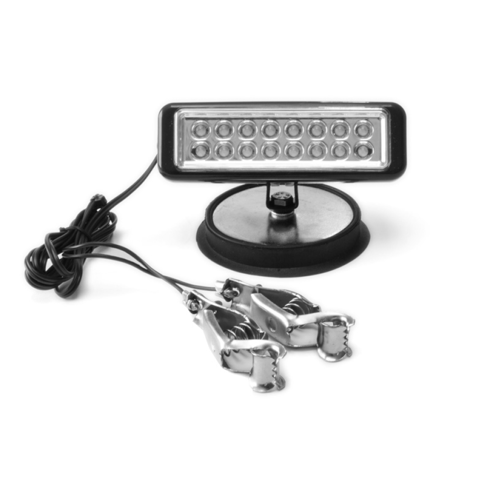 Extensão de luz pendente base imantada com garra 12v ou 24v