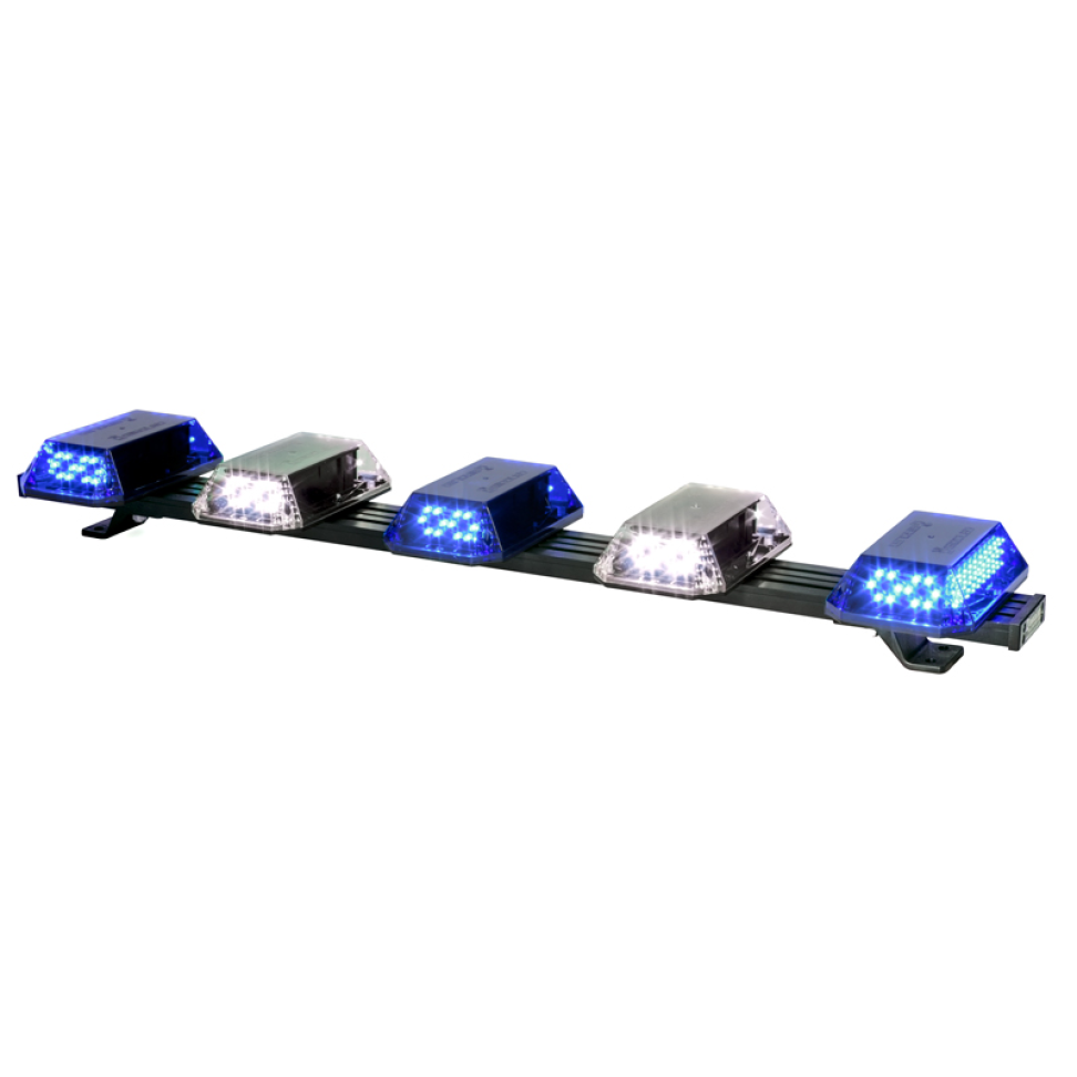 Giroflex 1.0mt 5 cúpulas 180 leds 12vcc azul e branco engate rápido - #3