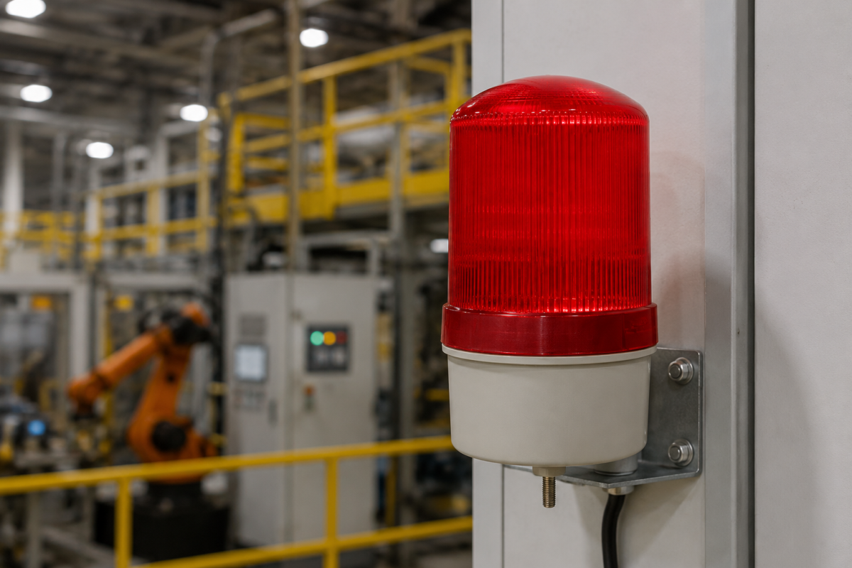 Giroflex 4 em 1: 12v 24v 110v/220v fixação parafuso vermelho Buzzer - #7