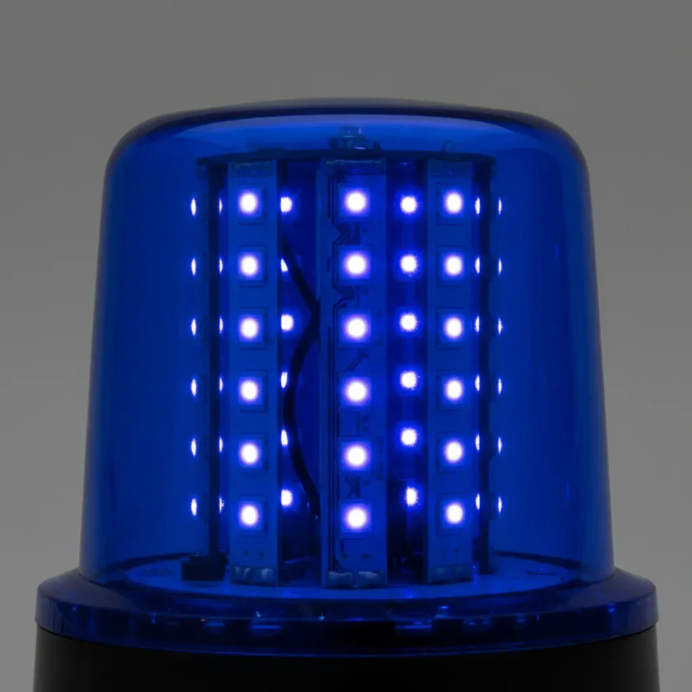 Giroflex imã e plug bivolt 12v 24v 54 leds azul - #6