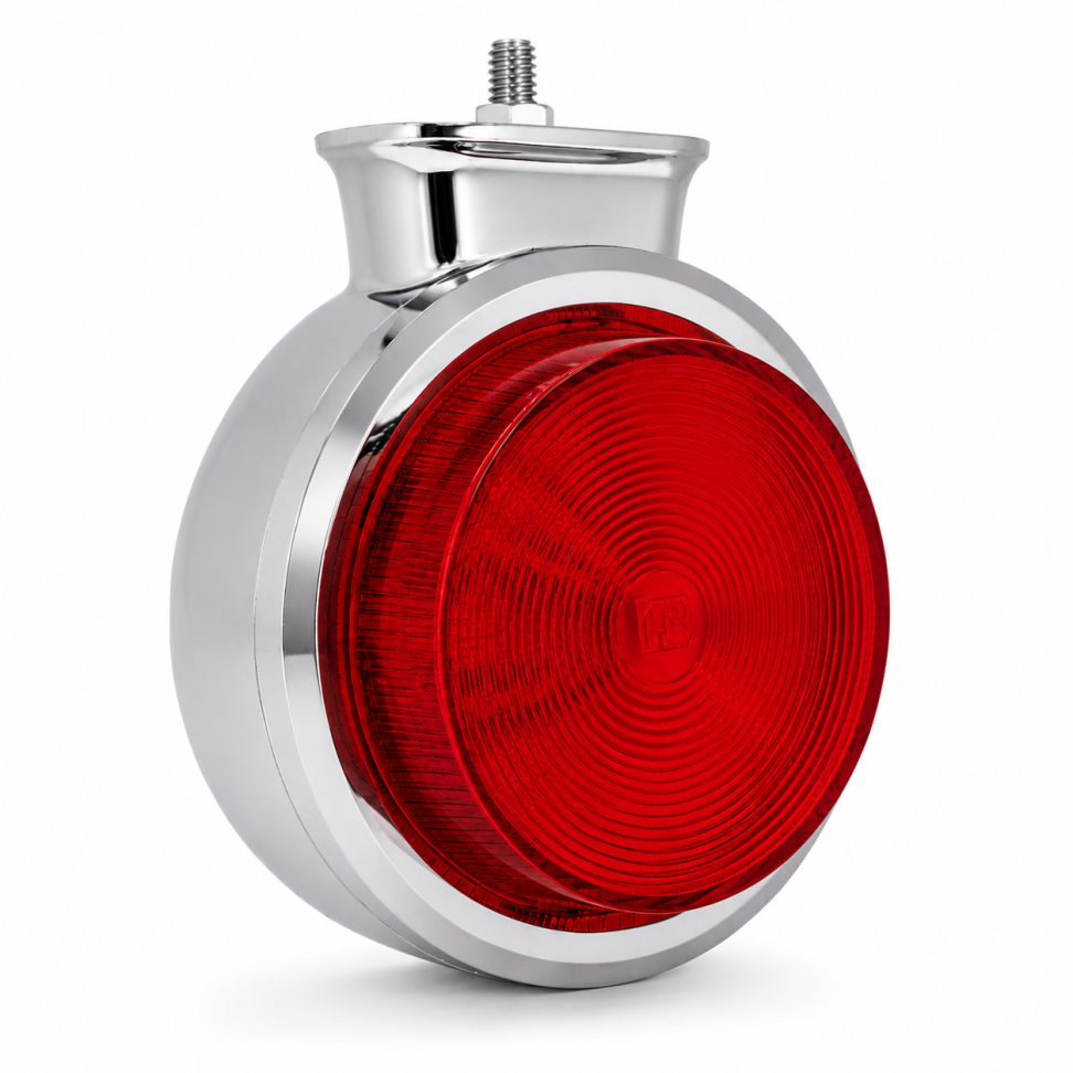 Lanterna Sinaleira com led Maria Cromada Foguinho Bojuda Caminhão vermelho - #3