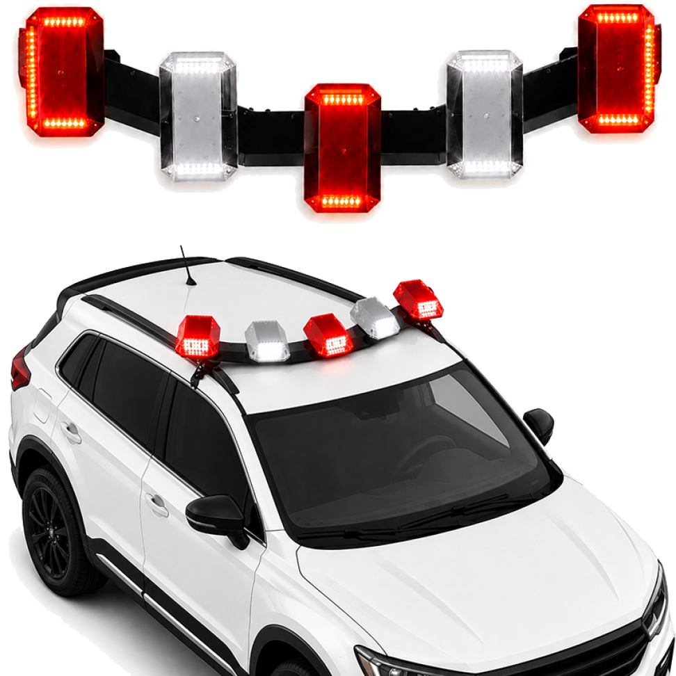 Giroflex Arco Asa 12v Vermelho e Branco