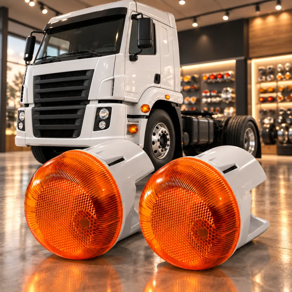 Par Lanterna Sinaleira Led Constellation Vw Estribo Para-lama Seta Posição Meia Luz 12v 24v Universal Caminhão Carreta Reboque Spot Mercedes-benz Volvo Scania Volkswagen Iveco Daf - #5