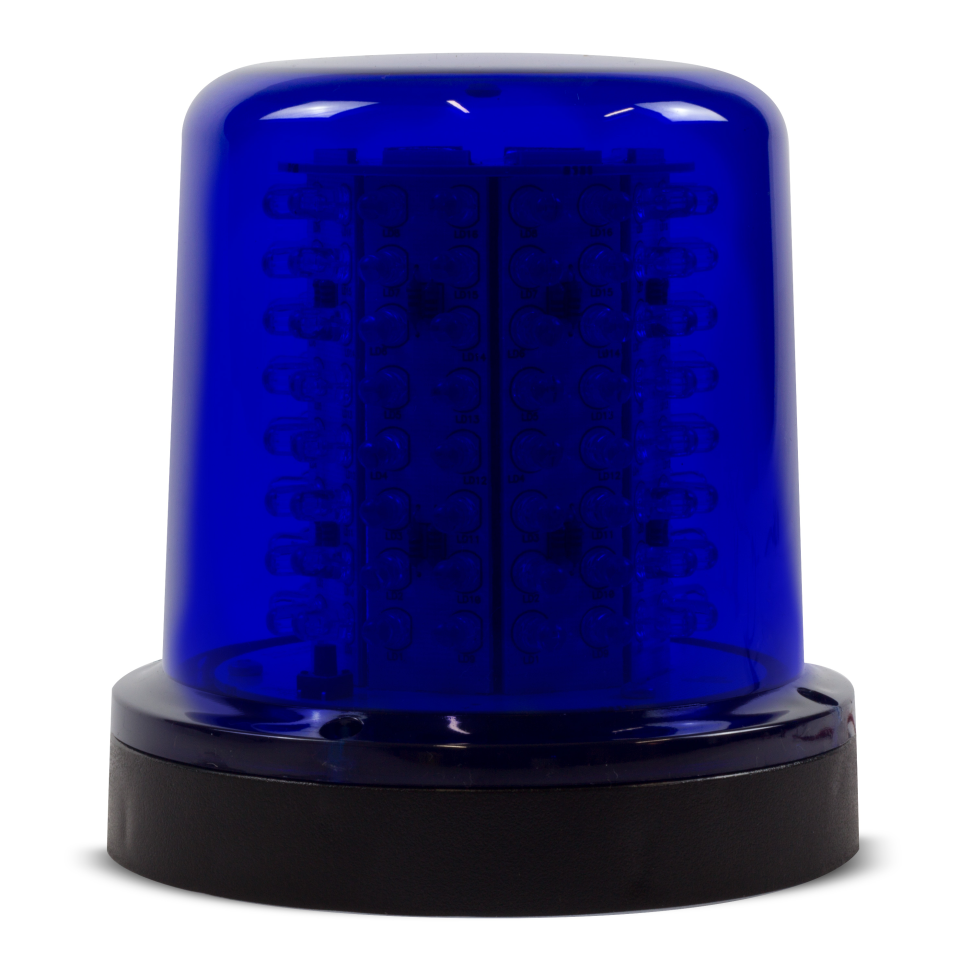 Giroled Giroflex azul 128 leds bivolt 110/220v com imã