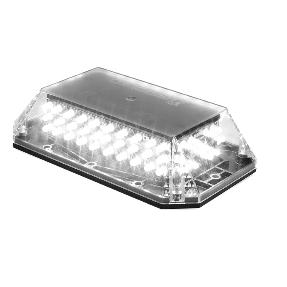 Giroflex Giroled cúpula fixação por parafusos 12vcc 24vcc branco