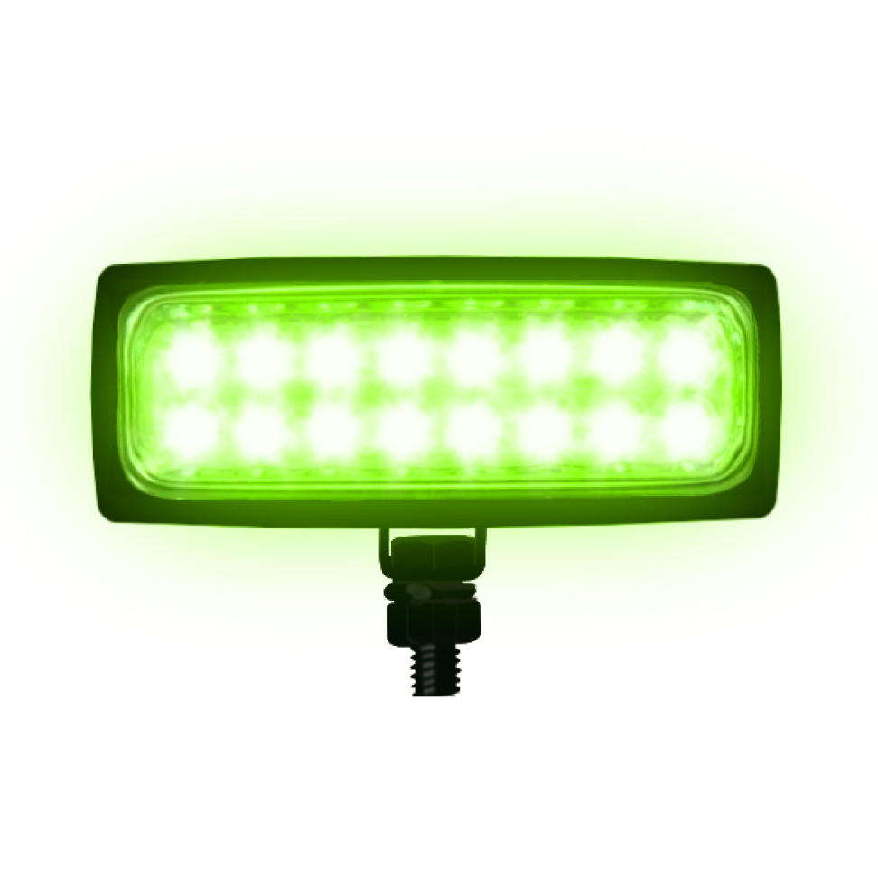 Farol auxiliar milha Led Verde