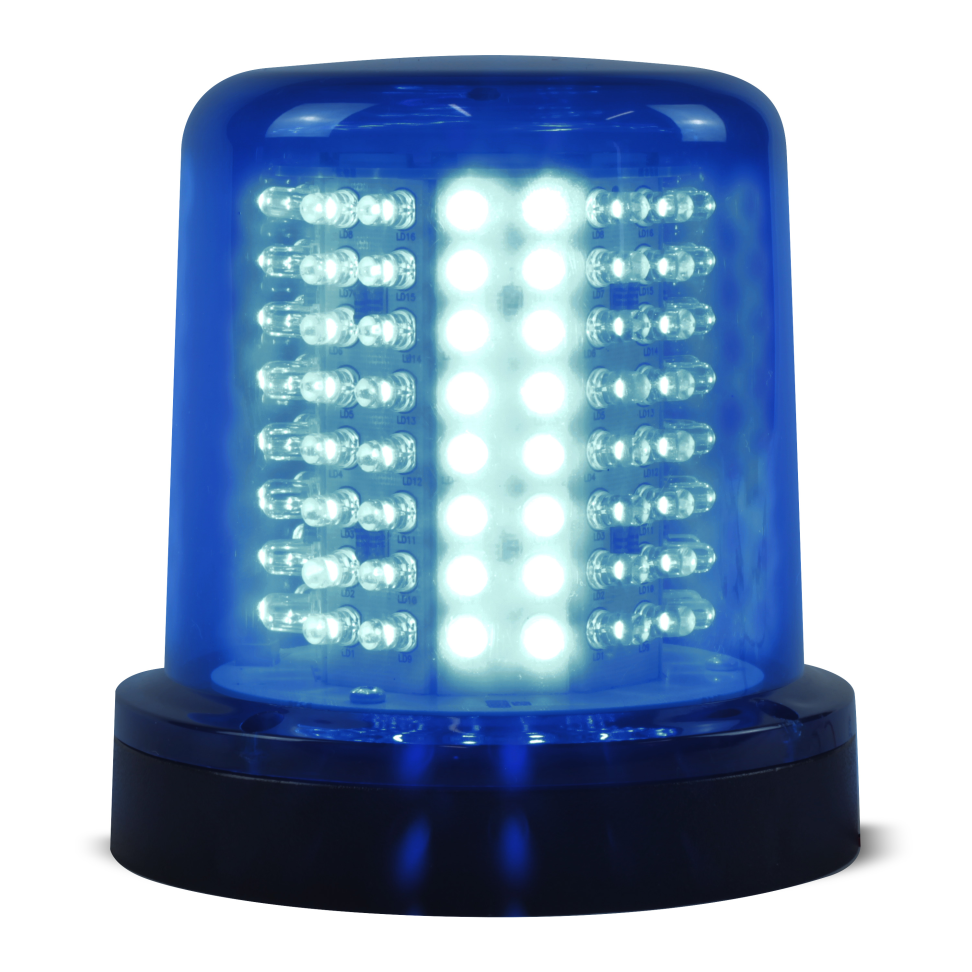 Giroled Giroflex azul 128 leds bivolt 110/220v com imã