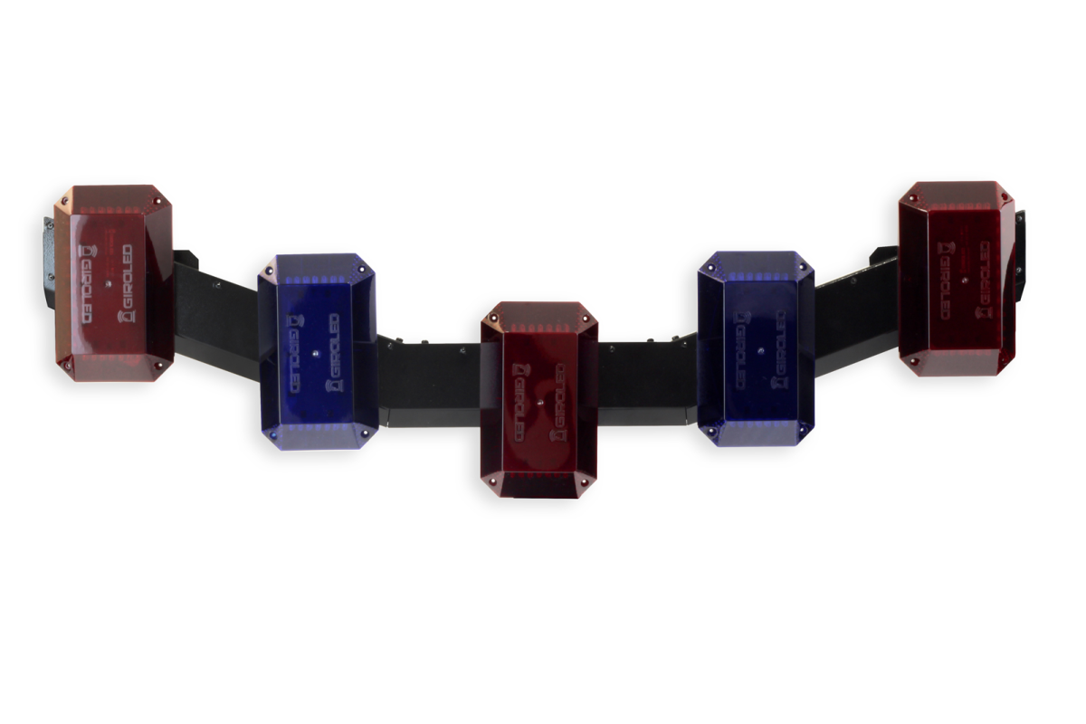 Giroflex Arco Asa 12v Vermelho e azul - #3