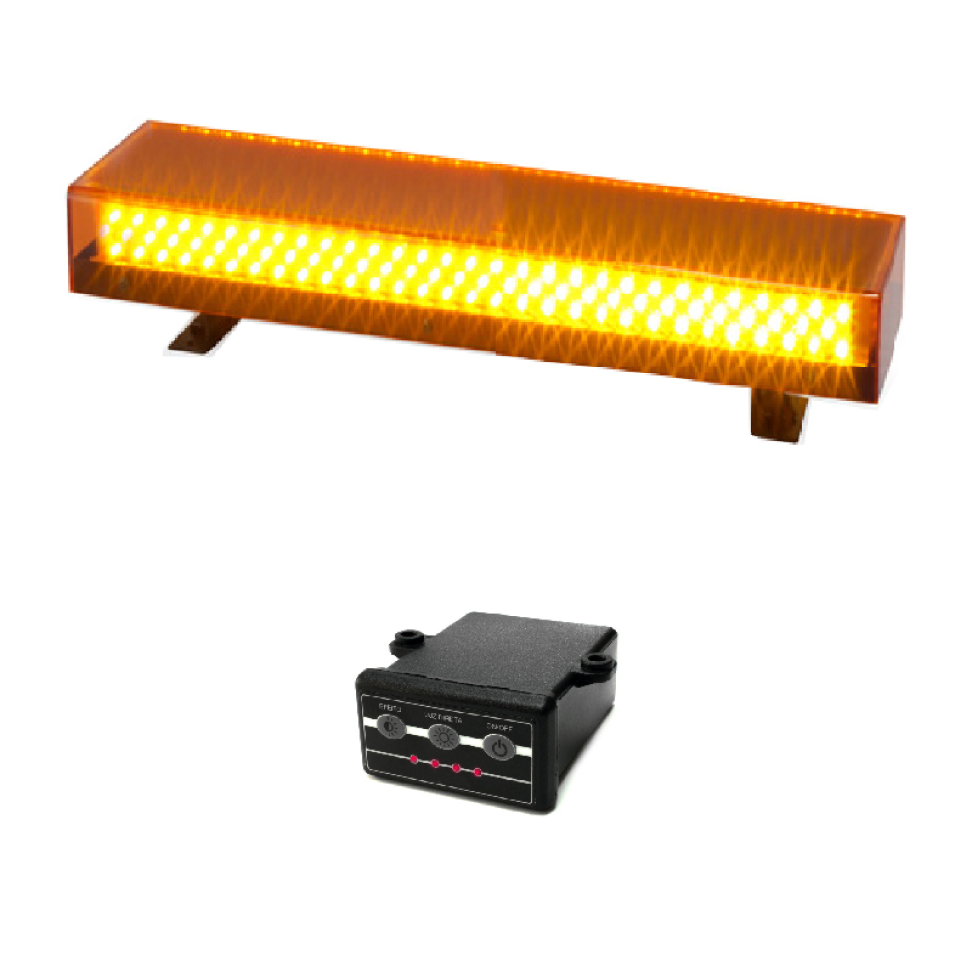 Giroled Giroflex sinalizador barra 60cm 12v 24v âmbar