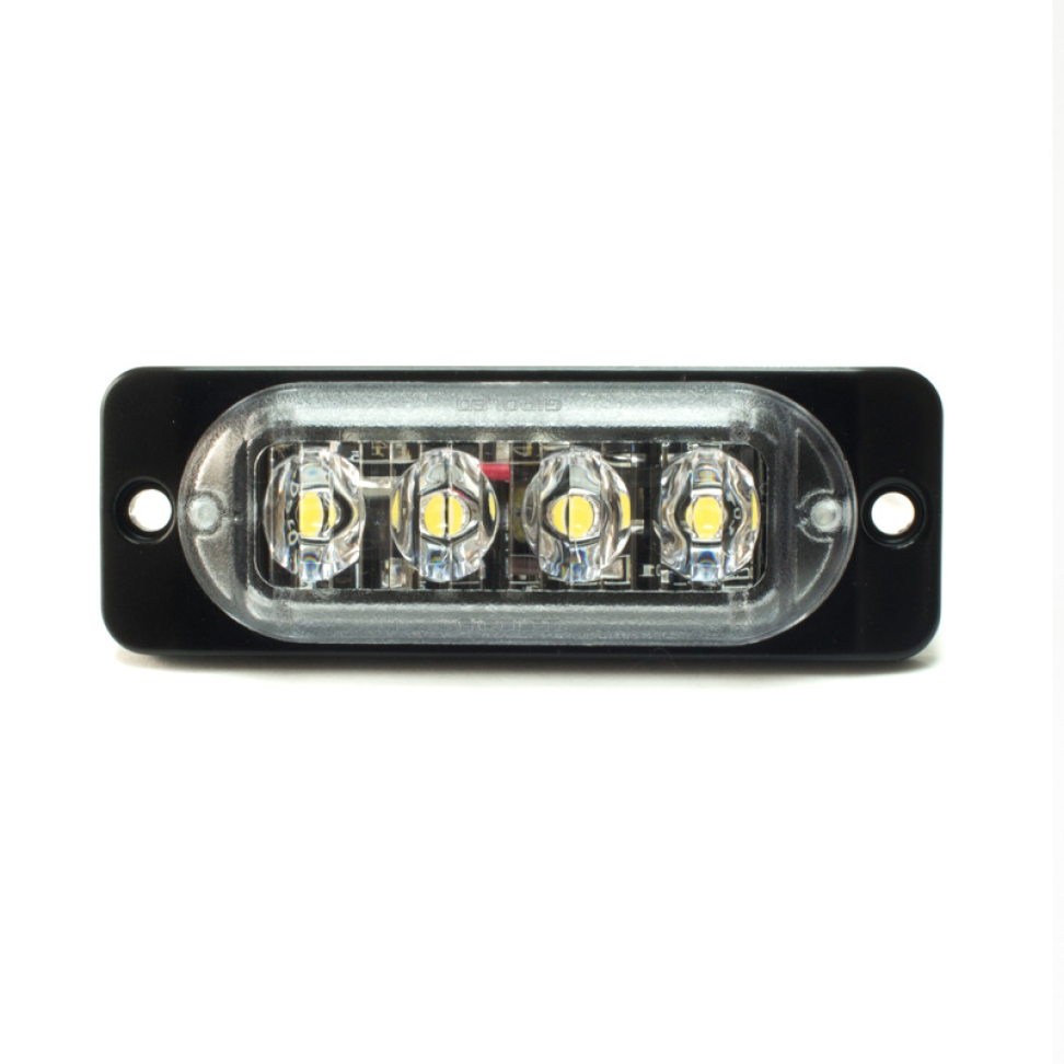 Sinaleira Lanterna Bivolt 12v 24v Led SMD branco 0,8w
