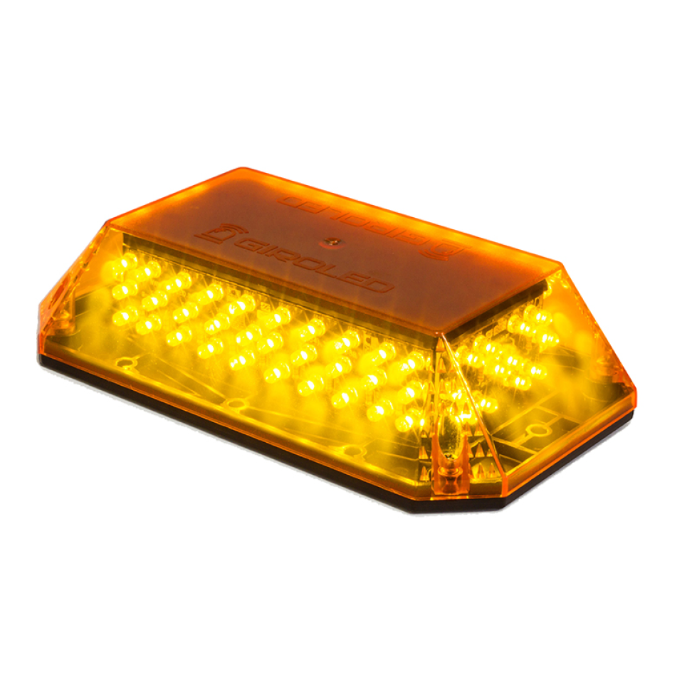 Giroflex Giroled parafuso bivolt 110v/220v cúpula âmbar