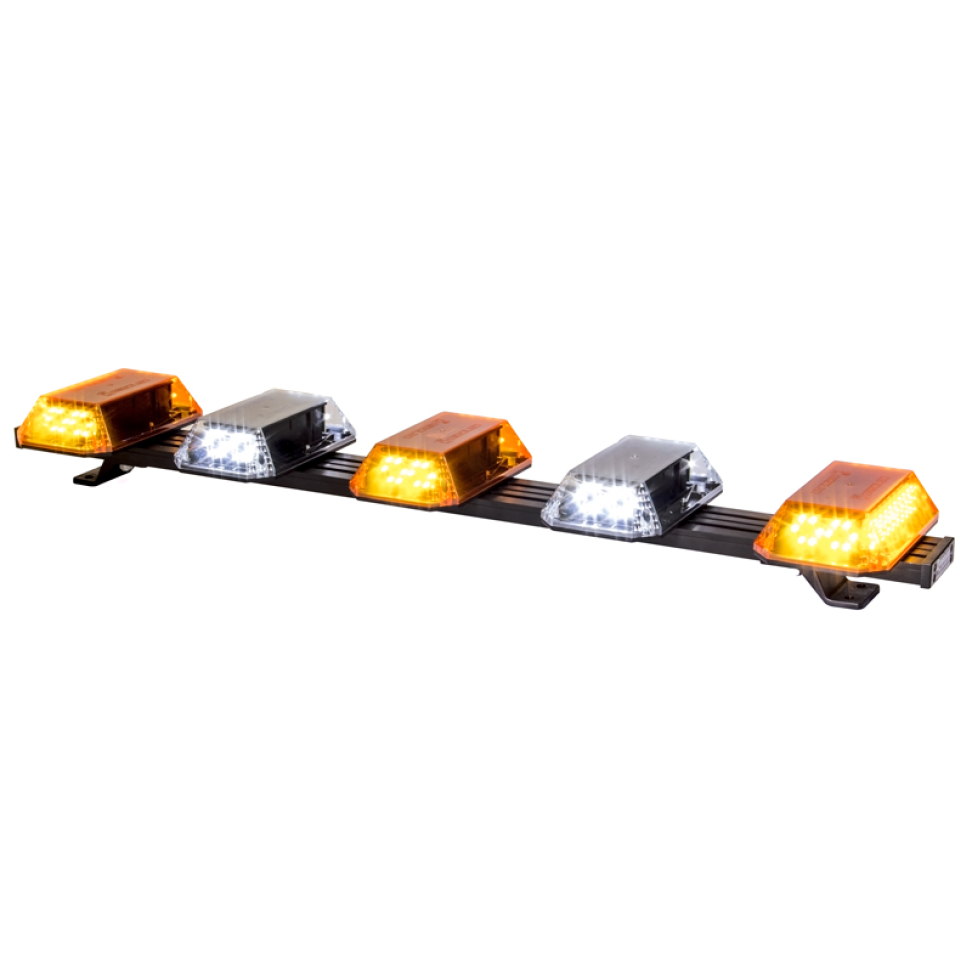 Giroflex 1.0mt 5 cúpulas 180 leds 12vcc âmbar e branco engate rápido - #5