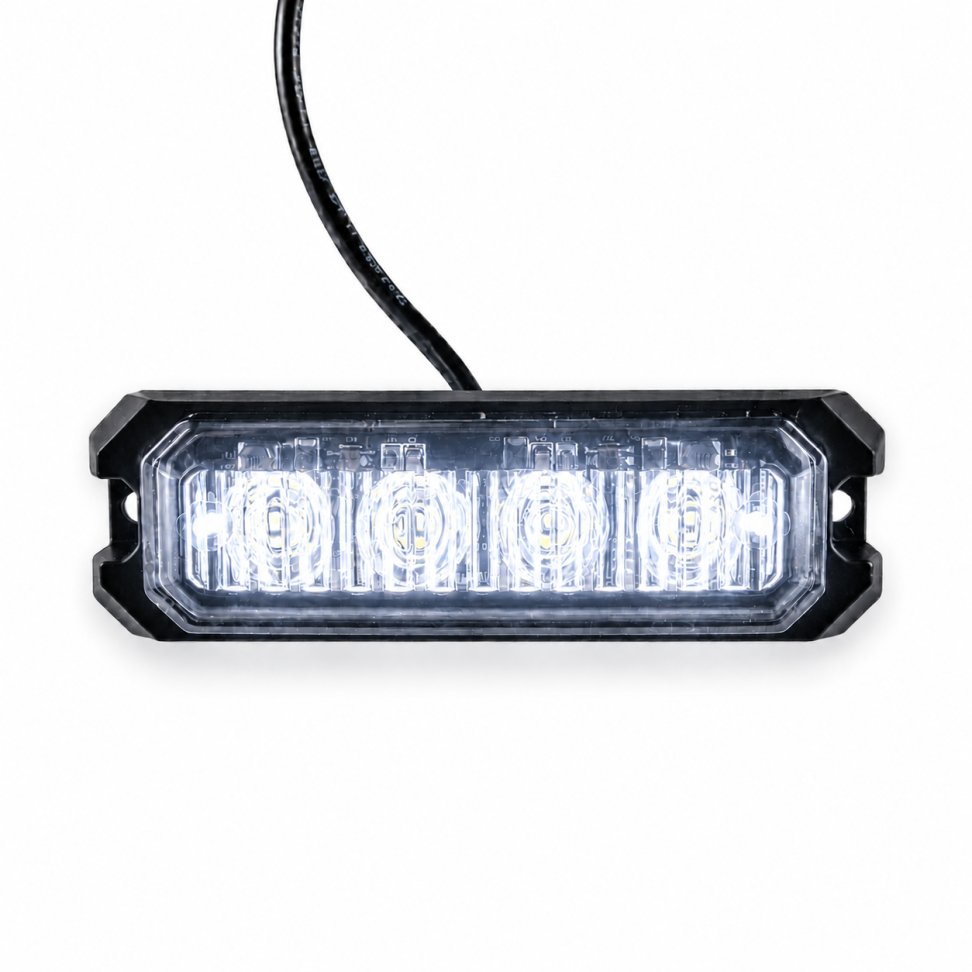 Par de Estrobo bivolt led branco bivolt 12w - #3