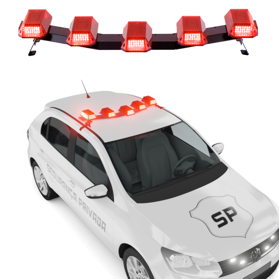 Giroflex Arco Asa 12v Vermelho