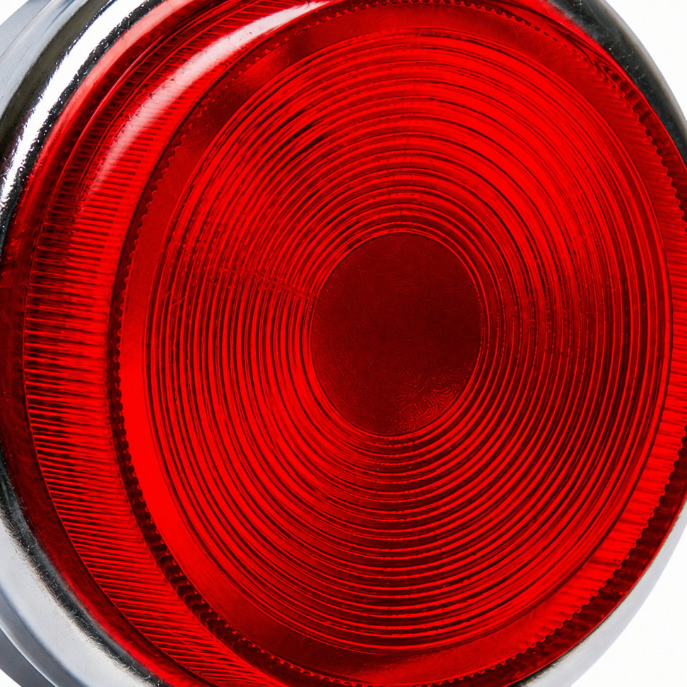 Lanterna Sinaleira com led Maria Cromada Foguinho Bojuda Caminhão vermelho - #4