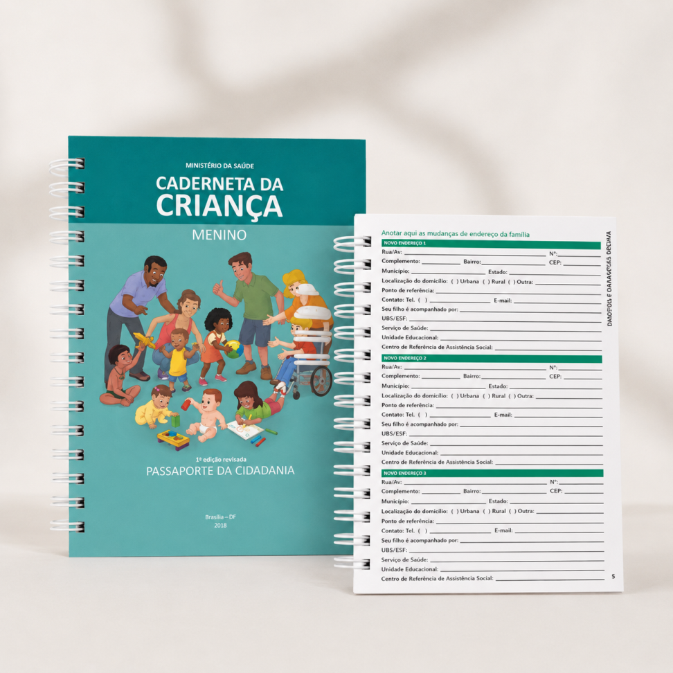 Caderneta de Saúde - MENINO - Personalizada - #3